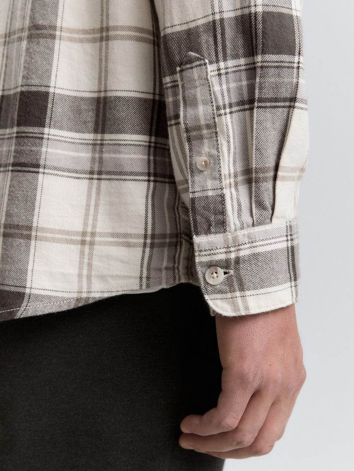 RELAXED CHECKED SHIRT