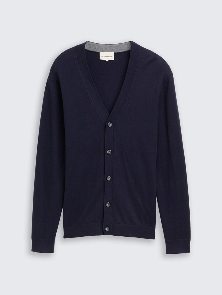 COTTON CASHMERE CARDIGAN