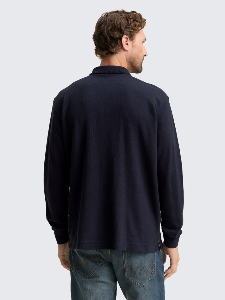 STRUCTURED POLO SHIRT