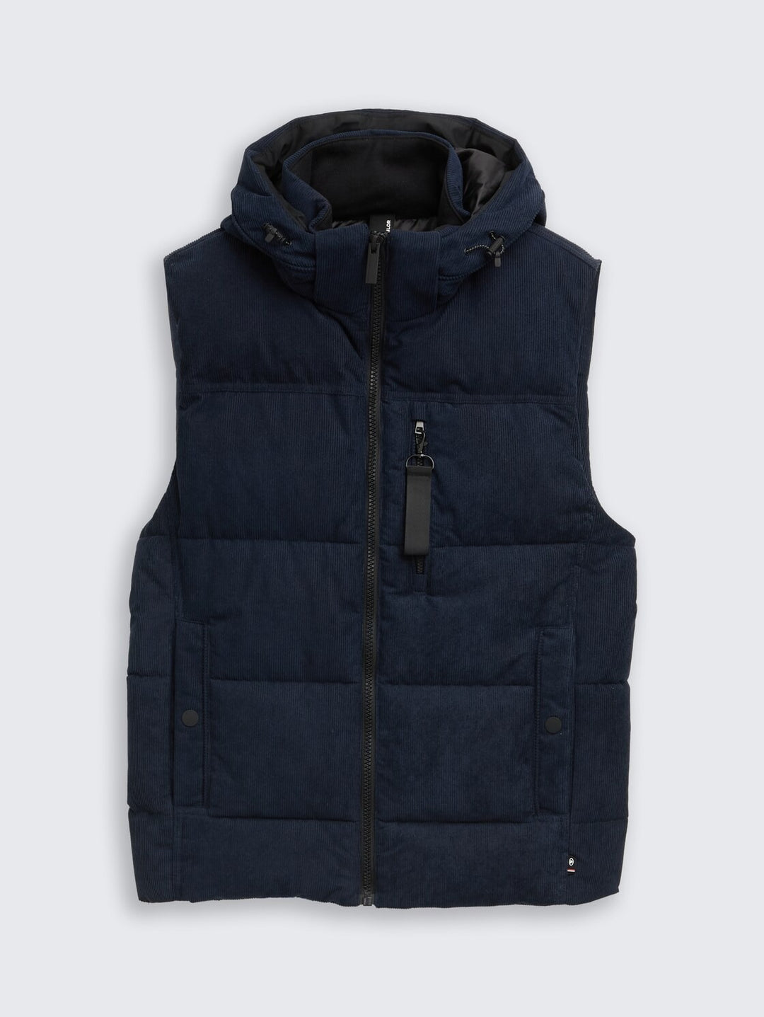PUFFER VEST WITH HOOD