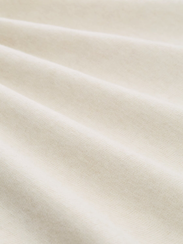 COTTON CASHMERE CREWNECK KNIT