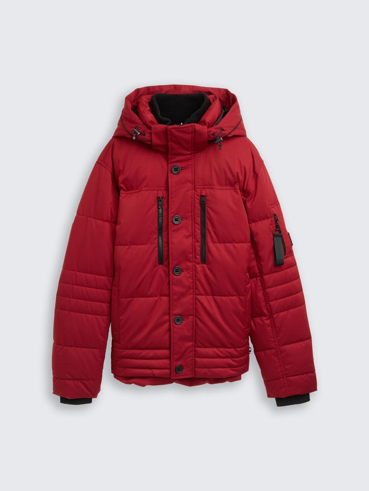 PUFFER JACKET WITH HOOD