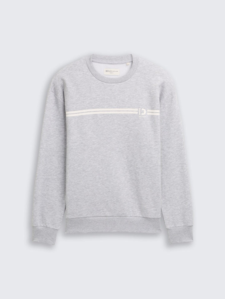 PRINTED CREWNECK SWEATER