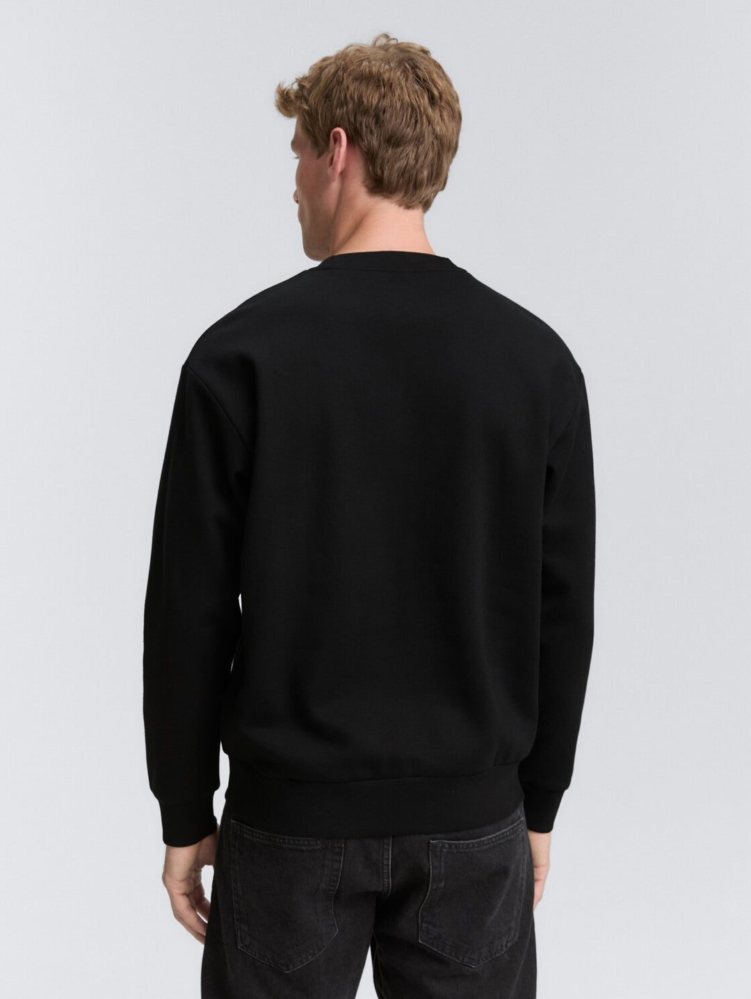 PRINTED CREWNECK SWEATER