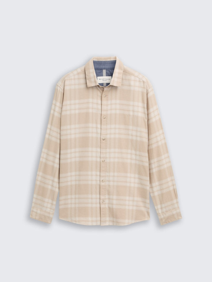 TONAL CHECK SHIRT
