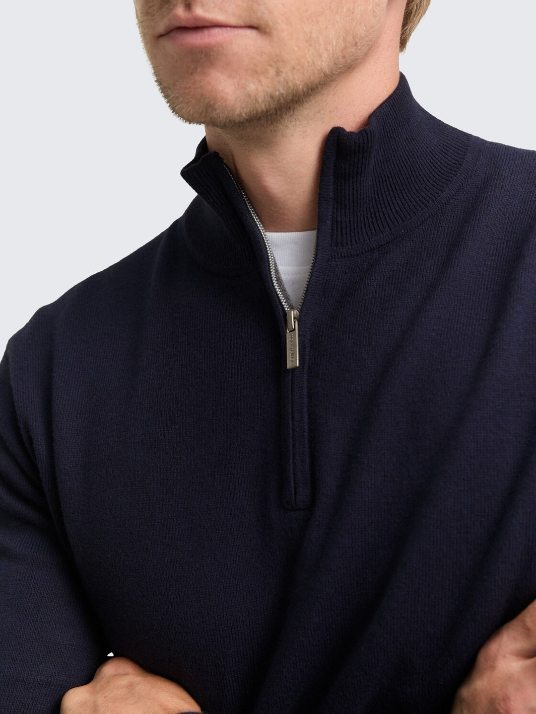 COTTON CASHMERE KNITTED TROYER