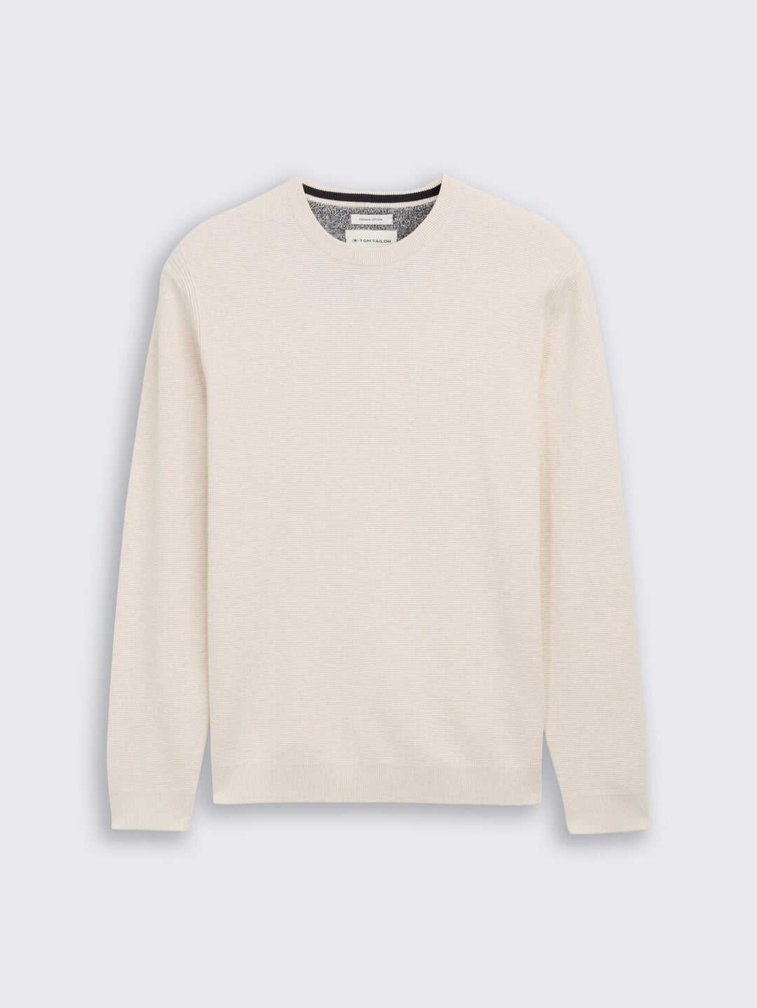 STRUCTURED CREWNECK KNIT