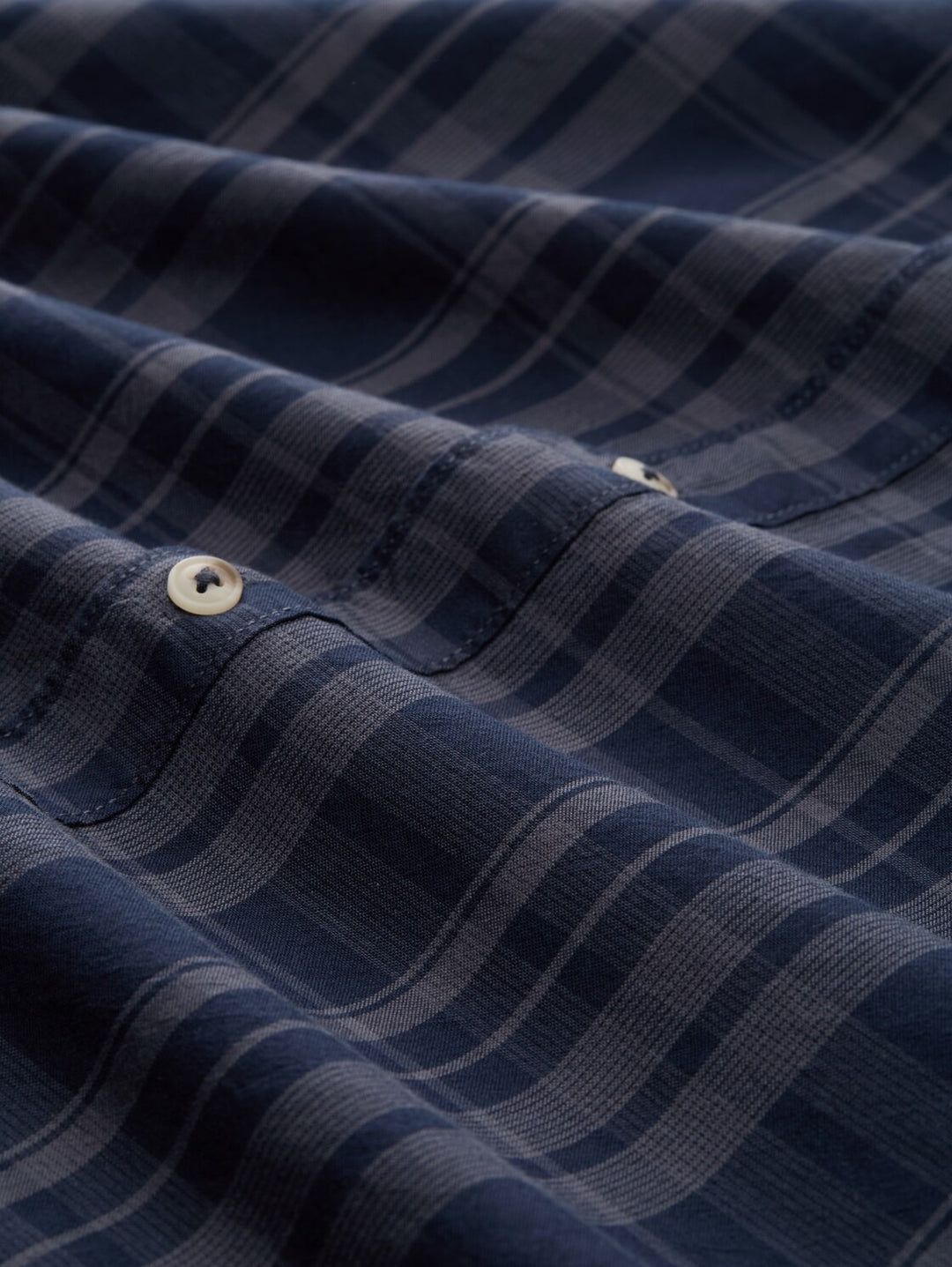 TONAL CHECK OXFORD SHIRT