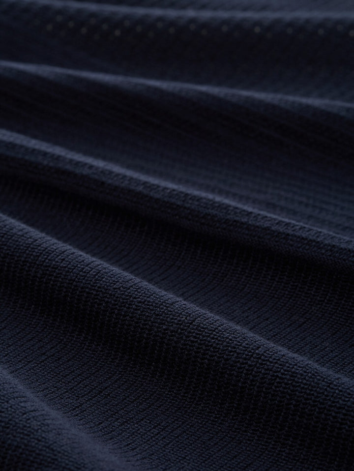 STRUCTUR MIX KNITTED JACKET