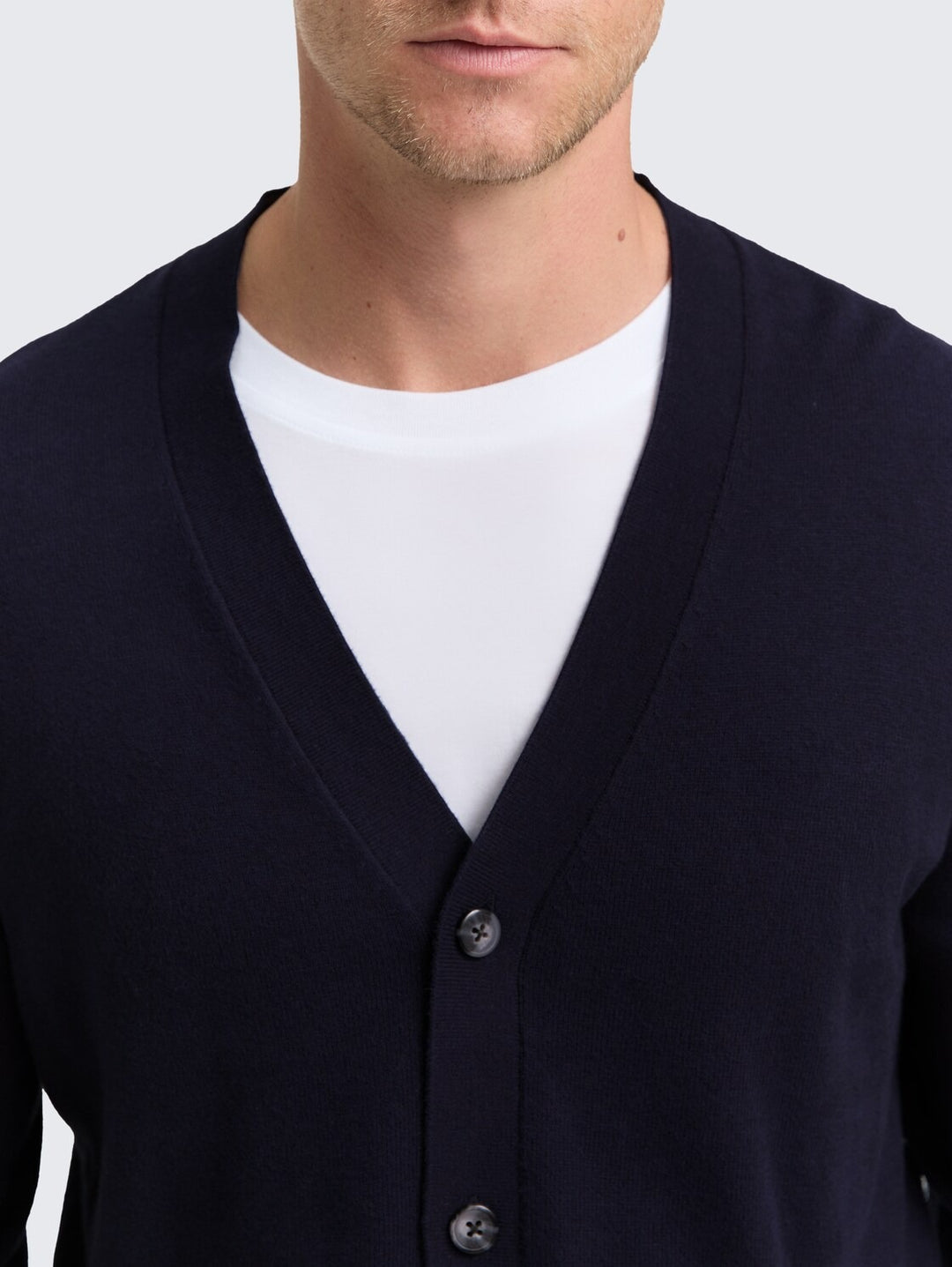 COTTON CASHMERE CARDIGAN