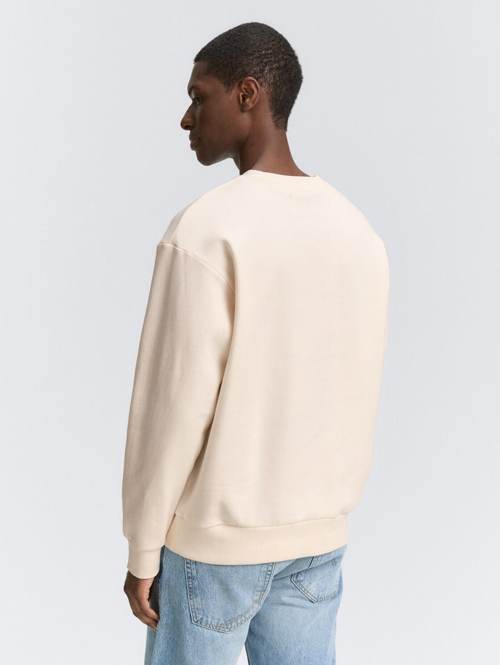 PRINTED CREWNECK SWEATER