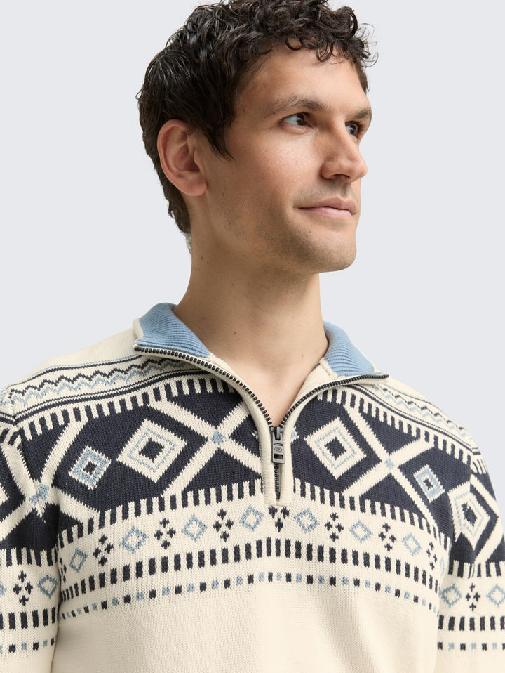 FAIR ISLE KNIT TROYER