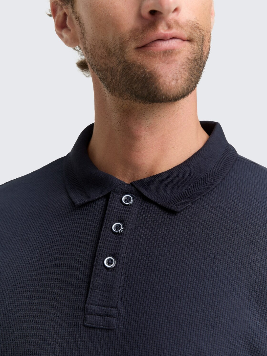 STRUCTURED POLO SHIRT