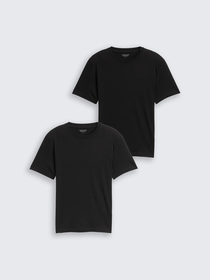 DOUBLE PACK CREW NECK TEE