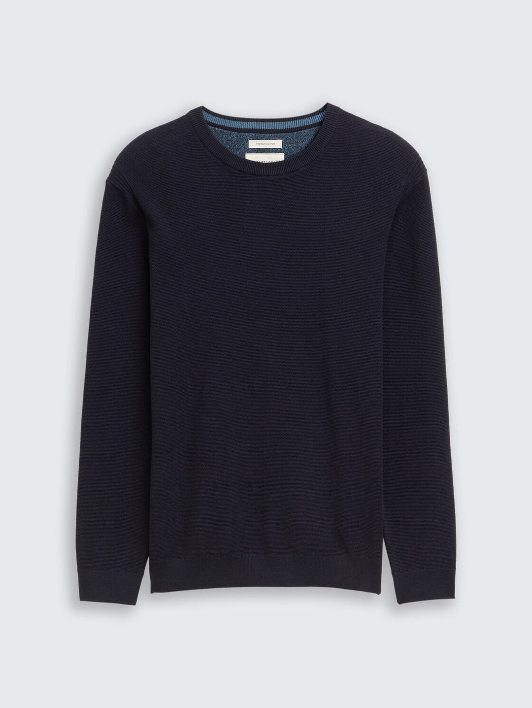 STRUCTURED CREWNECK KNIT