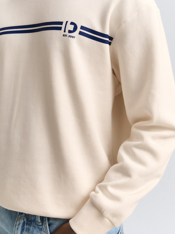 PRINTED CREWNECK SWEATER