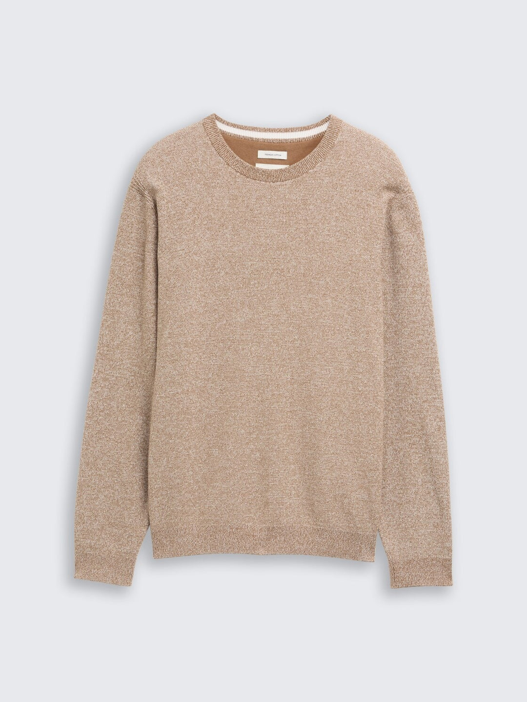 STRUCTURED CREWNECK KNIT