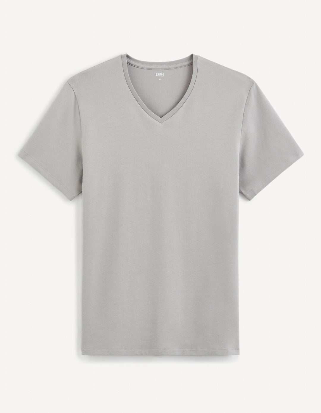 Slim stretch V-neck T-shirt