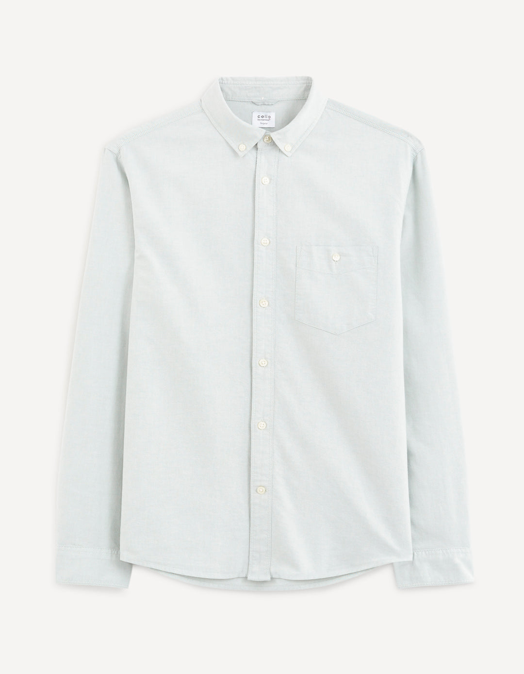 Regular 100% cotton oxford shirt