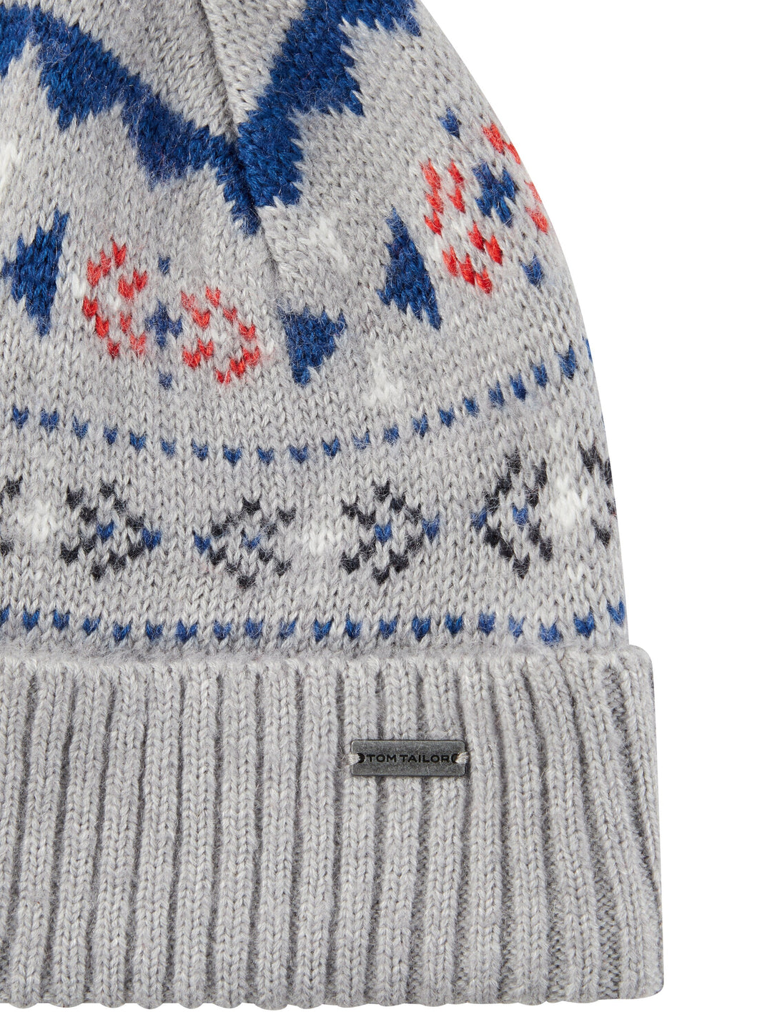 JACQUARD KNITTED HAT